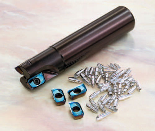 Inserto da taglio di fresatura - Auroracoat - Sumitomo Hardmetal Division - in carburo / per alluminio