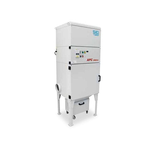 Depolveratore a cartuccia - APC series - SEI FILTRATION SRL - per macchina di taglio / per macchina di marcatura laser / autopulente