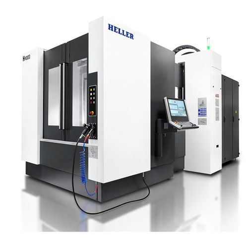 Centro di lavoro CNC 4 assi - H series - HELLER - verticale / con tavola rotante / HSK A-63