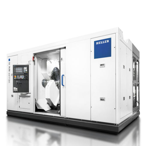 Centro di lavoro CNC per alberi a gomito - R series - HELLER - 3 assi / verticale / a due mandrini