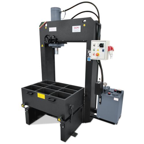 Pressa idraulica - PBM 100 - SICMI - ad azionamento manuale / raddrizzatrice / di assemblaggio