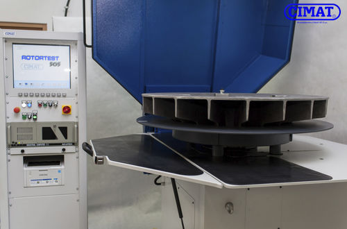 Macchina equilibratrice verticale - Fan balancing machine - Ascential Technologies, Test & Measurement Systems - dinamico / per soffiante / per ventilatori