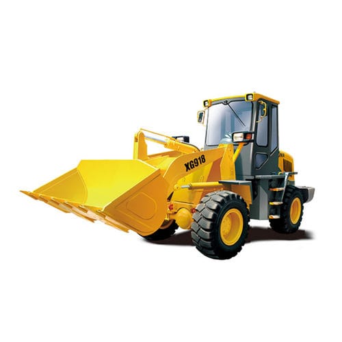 Pala gommata - XG918 - Xiamen XGMA Machinery Co., Ltd - per cantiere