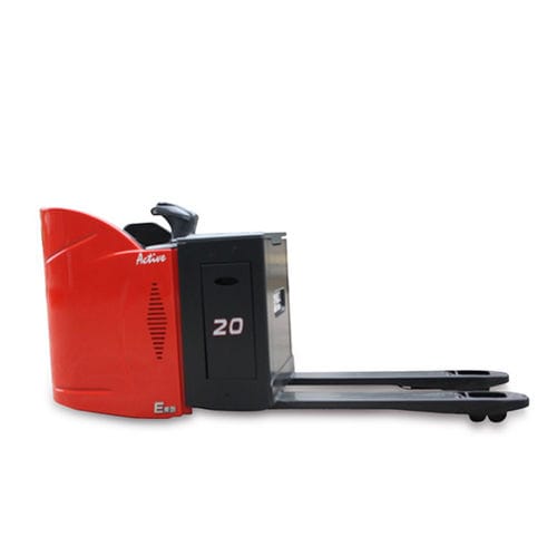 Accatastatore elettrico - E series - Xiamen XGMA Machinery Co., Ltd - con conducente in piedi / per pallet / di carico