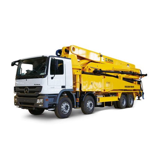 Pompa autocarrata per calcestruzzo mobile - XXG5 series  - Xiamen XGMA Machinery Co., Ltd - per cantiere