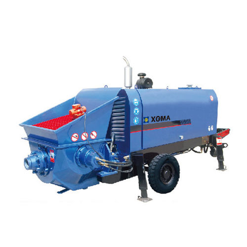 Pompa per calcestruzzo montata su rimorchio - XBS25-12-33 - Xiamen XGMA Machinery Co., Ltd - per cantiere