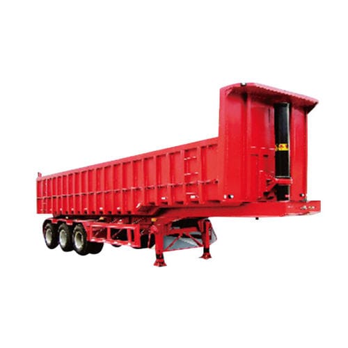 Semirimorchio con cassone ribaltabile - FTW93 series  - Xiamen XGMA Machinery Co., Ltd - per pulverulenti / a 3 assi / trainato