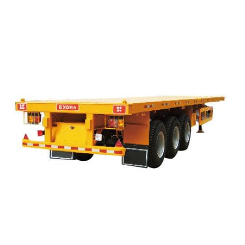 Semirimorchio per contenitore - SGJ9381TJZP - Xiamen XGMA Machinery Co., Ltd - a pianale / a 3 assi / trainato