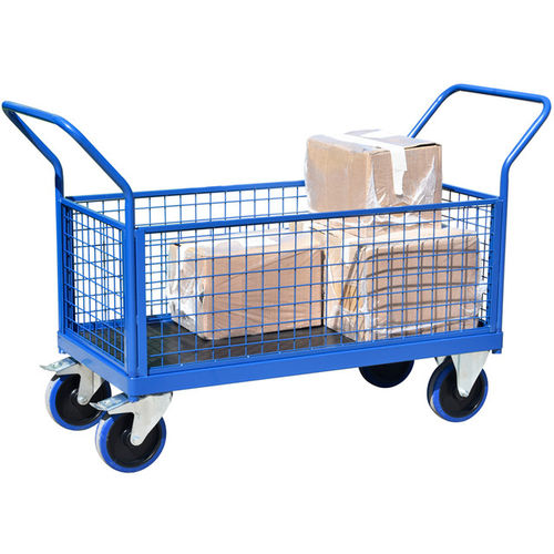 Carrello da trasporto - HI-FBT-1-PP-4MS400 series - Handle-iT Ltd - a piattaforma / a forte carico / ad uso industriale