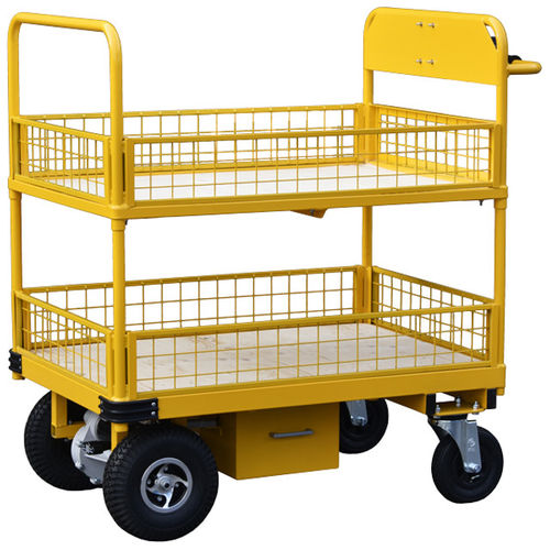 Carrello da trasporto - HI-POW-2TT-MS series - Handle-iT Ltd - di stoccaggio / a ripiani / multiuso