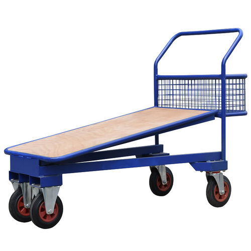 Carrello da trasporto - HI-TC-106-B - Handle-iT Ltd - in acciaio / a piattaforma / per contenitore di stoccaggio