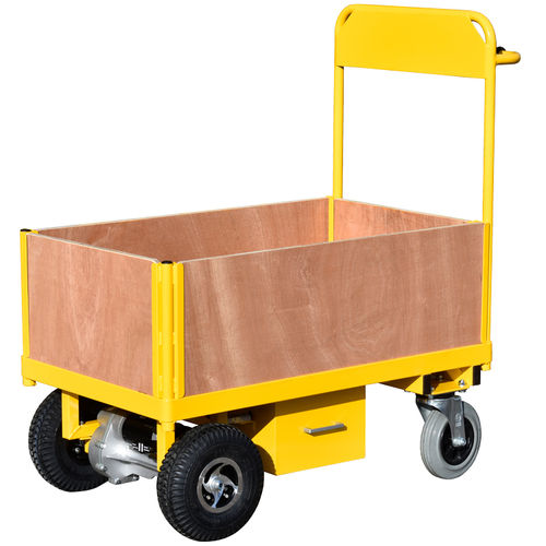Carrello da trasporto - HI-POW-1260-4BS400 - Handle-iT Ltd - in acciaio / a piattaforma / a forte carico