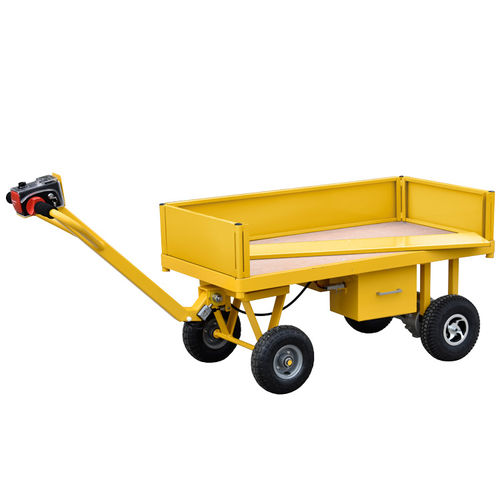 Carrello da trasporto - HI-POW-T500-1260-4SS200 - Handle-iT Ltd - per movimentazione / in acciaio / a piattaforma
