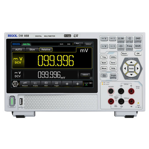 Multimetro digitale - DM858 Series - Rigol Technologies EU GmbH - benchtop / 1000 V / 3 A