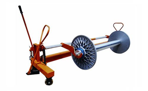 Carrello per movimentazione - ST-HBT-01 - Suntech - in metallo / per rotoli / idraulico