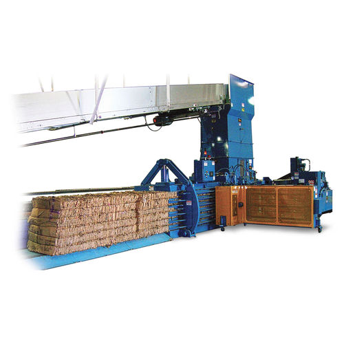Pressa imballatrice orizzontale - TIEger  - Environmental Service Group - a carico dall'alto / automatica