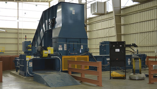 Pressa imballatrice per rifiuti - Galaxy2R - Environmental Service Group - orizzontale / a canale / automatica