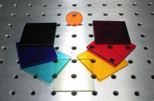 Filtro ottico colorato - GG, OG, RG, UG, KG, NG series - Union Optic Inc. - in vetro / industriale