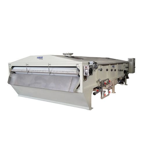 Ispessitore a gravità - HBT series - Shanghai Haibar Mechanical Engineering Co.,Ltd - a nastro / per trattamento di fanghi