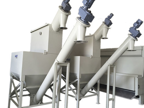 Sgrigliatore a vite - HSF - Shanghai Haibar Mechanical Engineering Co.,Ltd - per trattamento delle acque reflue