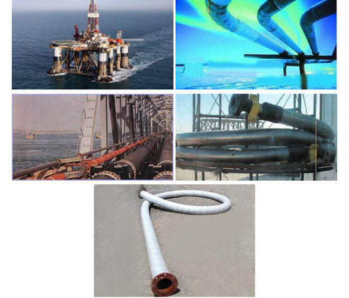 Tubo flessibile per olio - hebei huayu special rubber co.,ltd - in gomma sintetica / per applicazioni marittime / resistente all'olio