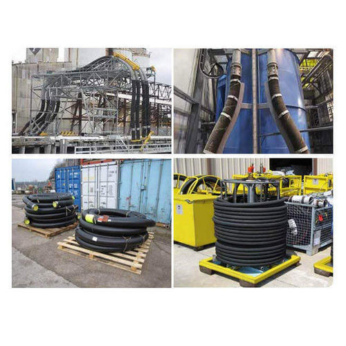 Tubo flessibile per prodotti sfusi - hebei huayu special rubber co.,ltd - per prodotto abrasivo / in EPDM / in nitrile