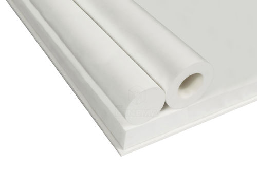 Barra vuota di PTFE - FLUOROSINT® 500 - Polylanema, Lda. - a getto pieno / in lastra / rinforzato