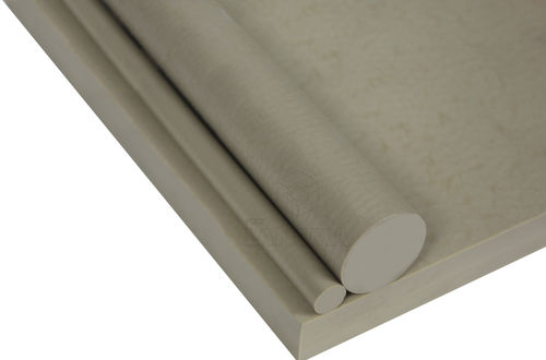 PEEK in lastra - KETRON® PEEK 1000 - Polylanema, Lda. - in barre / resistente all'abrasione / resistente ai prodotti chimici
