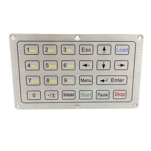 Tastiera ad incastro - CT-KPS25-24-RM - NingBo ChenTe electronics Technologies Co.,Ltd - piezoelettrica / 24 tasti / con touchpad