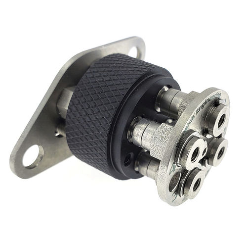 Raccordo pneumatico - QDM3E4L-3. - Beswick Engineering Co, Inc. - idraulico / rapido / in acciaio inossidabile