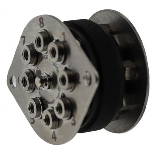 Connettore per tubi rotondo - QD8L - Beswick Engineering Co, Inc. - in acciaio inossidabile / rapido