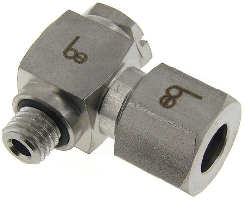 Raccordo idraulico - MCBL-1414..-. - Beswick Engineering Co, Inc. - filettato / a compressione / a gomito