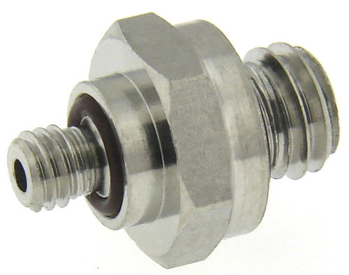 Nipplo in acciaio inossidabile - MN-M3M5-303-. - Beswick Engineering Co, Inc. - filettato / esagonale / dritto