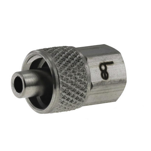 Raccordo idraulico - LULM.-10.-.. - Beswick Engineering Co, Inc. - ad avvitamento / in acciaio inossidabile / a tenuta torica frontale