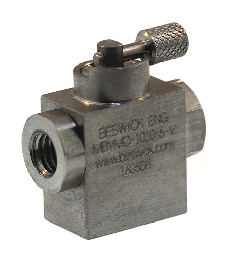 Valvola a sfera - MBVMD-1010.-. - Beswick Engineering Co, Inc. - manuale / di miscelazione / con deviatore