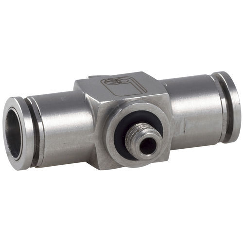 Raccordo pneumatico - PTCST-14.-. - Beswick Engineering Co, Inc. - filettato / push-in / a T