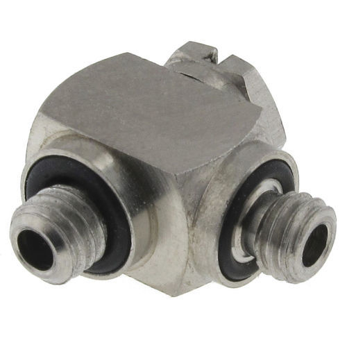 Raccordo pneumatico - MLSN-1010.-. - Beswick Engineering Co, Inc. - filettato / a gomito / in acciaio inossidabile