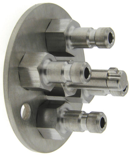 Raccordo idraulico - QDC.-101-E. - Beswick Engineering Co, Inc. - pneumatico / rapido / in acciaio inossidabile