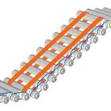 Cinghia piatta - Dura-Belt - in uretano / elastica