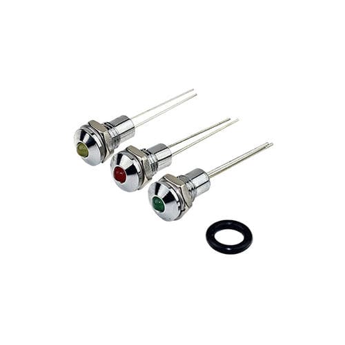 LED colorato - L63 series - Visual Communications Company - rotondo / da montare su pannello / ad uso industriale