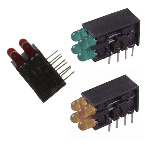 Indicatore di stato - 5684F series - Visual Communications Company - LED / da montare su pannello / per circuito stampato