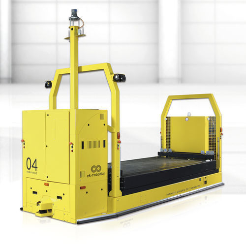 AGV per carichi pesanti -  HEAVY MOVE 04 - ek robotics GmbH - per settore automotive / elettrico / con trasportatore motorizzato