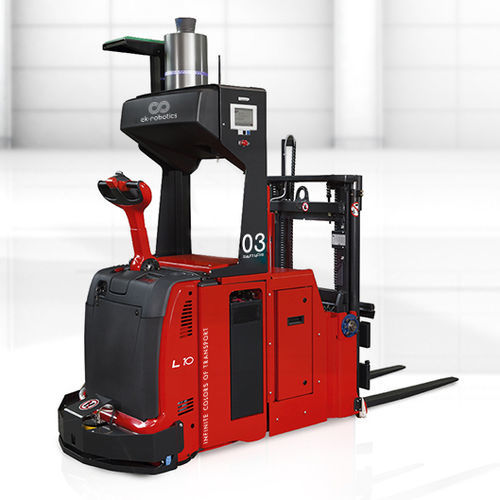 Robot mobile autonomo (AMR) carrello elevatore - SMART MOVE L 06 - 16 AC - ek robotics GmbH - da trasporto / elettrico / transpallet