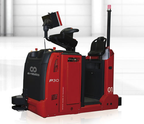 Trattore elettrico - SMART MOVE P40 - P60C - ek robotics GmbH - con conducente seduto