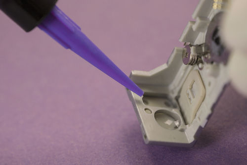 Colla a doppio indurente - UV22DC80-1Med - Master Bond - epossidica / per metallo / per vetro