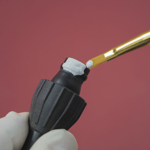 Colla al silicone - MasterSil 153AO - Master Bond - per metallo / per plastica / per vetro