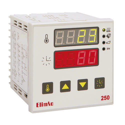 Indicatore e controllore di temperatura - E-250 Series - Elimko Elektronik Imalat ve Kontrol - a 4 cifre / a 7 segmenti / da montare su pannello