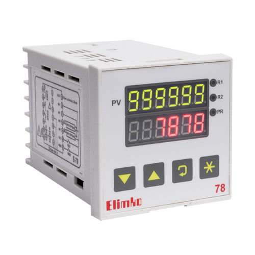 Indicatore e controllore digitale - E-78-S series - Elimko Elektronik Imalat ve Kontrol - RS-485 / contatore / con timer