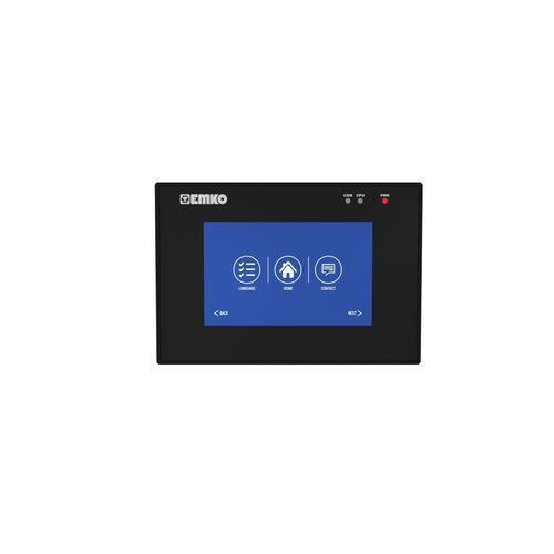 HMI con touch screen - Proop Black 4 Eco  - EMKO Elektronik - ad incastro / 480 x 272 / ARM Cortex