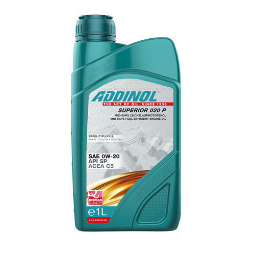 Olio di lubrificazione - ADDINOL SUPERIOR 020 P - ADDINOL Lube Oil - sintetico / per motore diesel / per auto